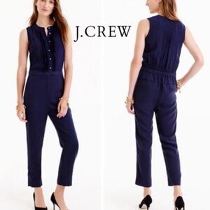 J.Crew Navy Color Sleeveless Jumpsuit

Never Worn 
Size 4T